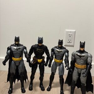 Set of 4 Batman action figures